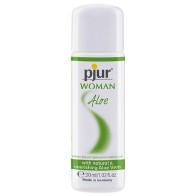 Lubricante Base Agua Pjur Woman Aloe para Máximo Confort