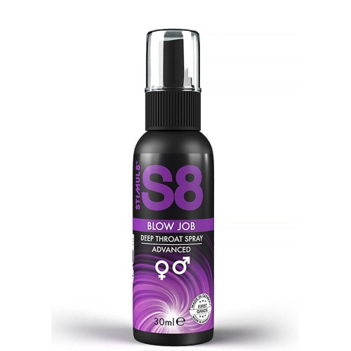 S8 Deep Throat Spray 30 Ml Mint Flavor