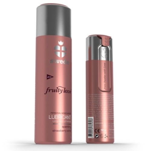 Fruity Love Strawberry Champagne Lubricant 50ml | Enhance Your Intimacy