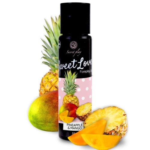 Secretplay Mango & Pineapple Gel Sweet Love 60 ml - Edible Delight