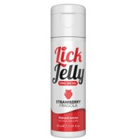 Intimateline Lick Jelly Strawberry Lubricant 50ml
