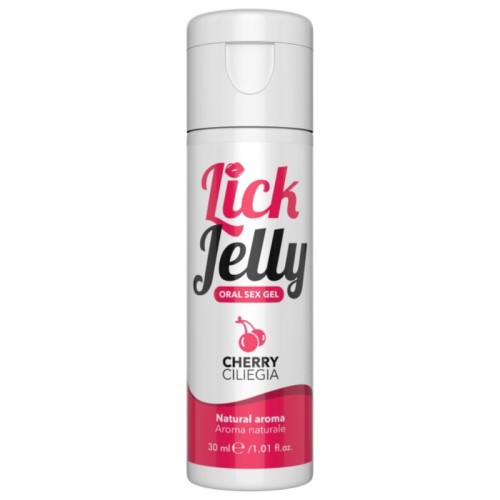 Lick Jelly Lubricante Cereza 50ml - Sabor Sensual