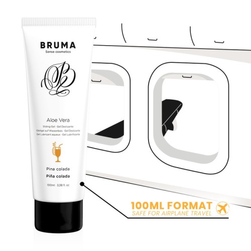 Gel Deslizante Con Aloe Vera Sabor A Piña Colada 100 Ml