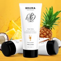 Gel Deslizante Con Aloe Vera Sabor A Piña Colada 100 Ml
