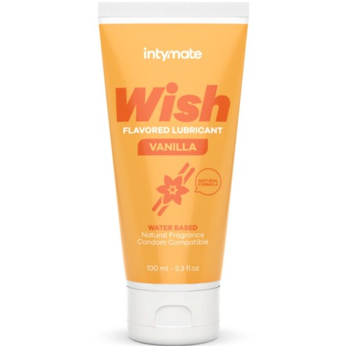 Wish Vanilla Flavored Water-Based Lubricant