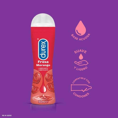 Durex Strawberry Play Lubricant for Sweet Experiences
