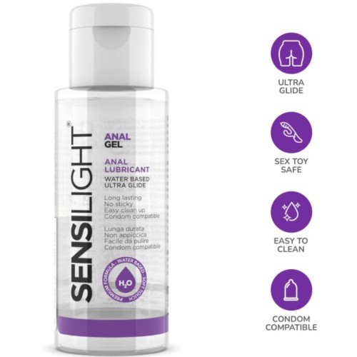 Intimateline Sensilight Anal Gel 30 ml - Enhanced Lubrication