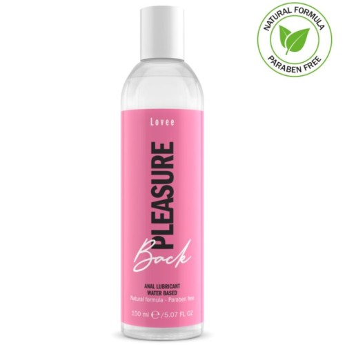 Lovee Back Pleasure Anal Lubricant 150ml - Ultra Smooth Experience