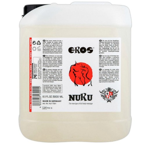 Aceite Masaje Nuru Rico En Minerales 5000 Ml
