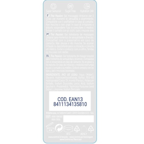 Control 2 in 1 Massage & Pleasure Thai Passion 200ml Buy Online
