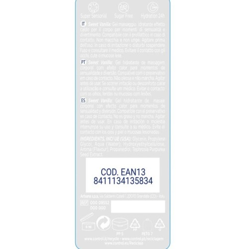 Control 2 In 1 Massage Gel for Sensual Pleasure