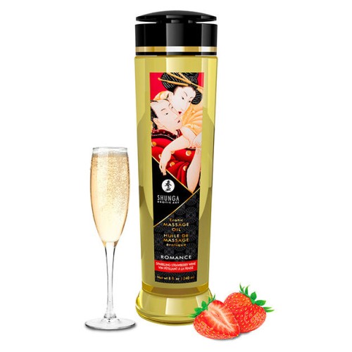 Shunga Romance Massage Oil - 240ml of Pure Sensuality