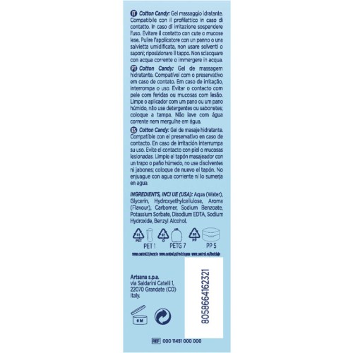 3-in-1 Cotton Candy Massage Gel for Intimacy