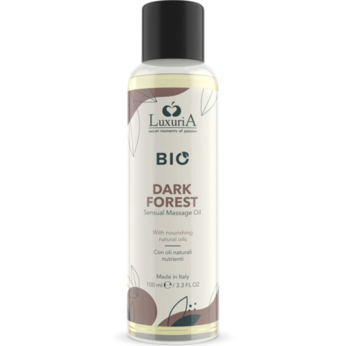 Luxuria BIO Dark Forest Massage Oil for Invigorating Sensations