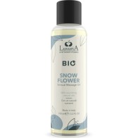 Luxuria Bio Massage Oil Snow Flower - Hydrating and Aromatic