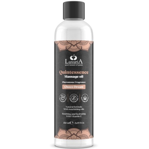 Luxuria Chocolate Massage Oil for Sensual Experiences