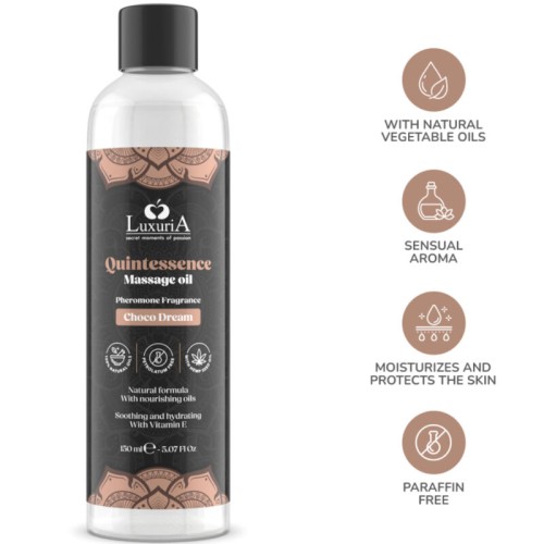 Luxuria Chocolate Massage Oil for Sensual Experiences