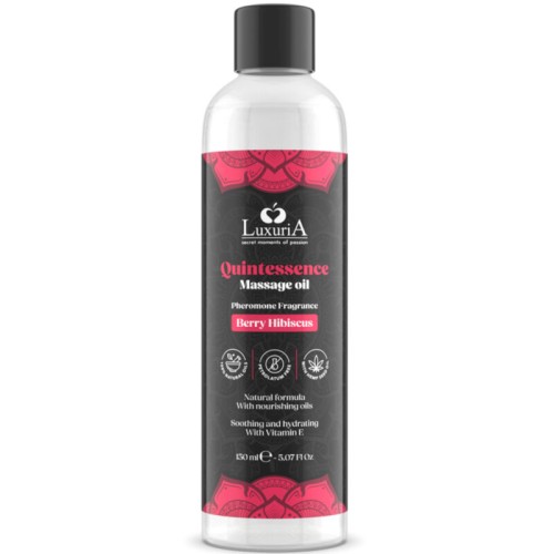 Luxuria Tropical Berry Massage Oil - Indulge in Sensual Pleasure