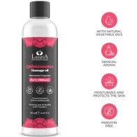 Luxuria Tropical Berry Massage Oil - Indulge in Sensual Pleasure