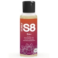 S8 Relax Green Tea Massage Oil 125 ml