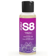 S8 Vitalize Massage Oil Lime 125 ml