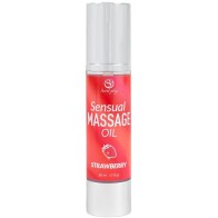 Secretplay Strawberry Massage Oil 50ml