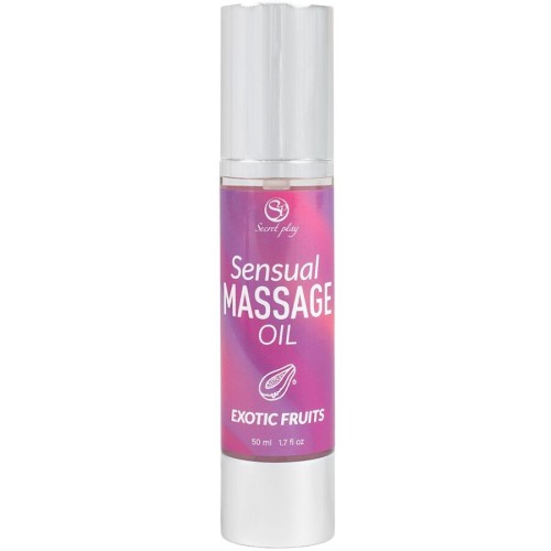Secretplay Exotic Fruits Massage Oil - Enhance Intimacy