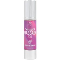 Secretplay Exotic Fruits Massage Oil - Enhance Intimacy
