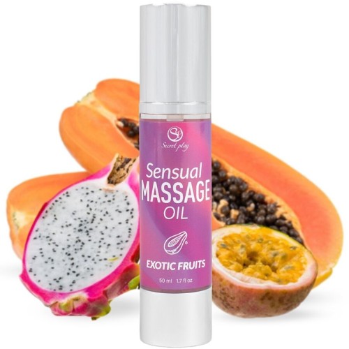 Secretplay Exotic Fruits Massage Oil - Enhance Intimacy