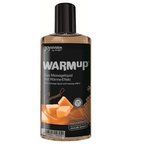 WARMup Caramel Massage Oil for Sensual Evenings