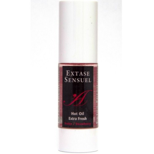 Extra Fresh Strawberry Massage Oil for Intense Sensations