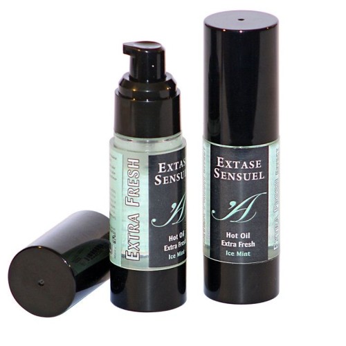 Extra Fresh Ice Effect Massage Oil for Intimate Moments