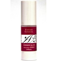 Warming Massage Oil with Pheromones Lollipop Flavor