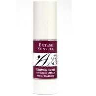 Warming Effect Massage Oil with Pheromones Blackberry 30ml