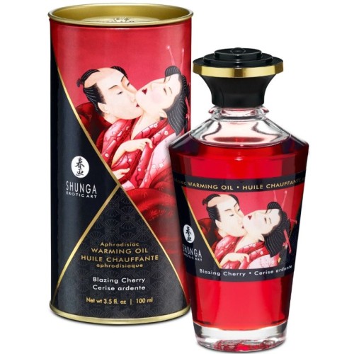 Shunga Intense Cherry Massage Oil