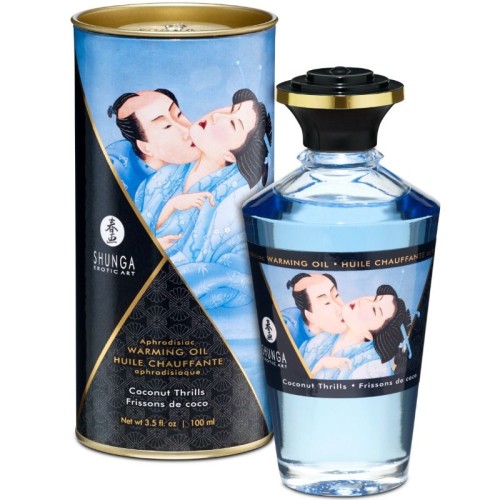 Shunga Coconut Heat Effect Massage Oil