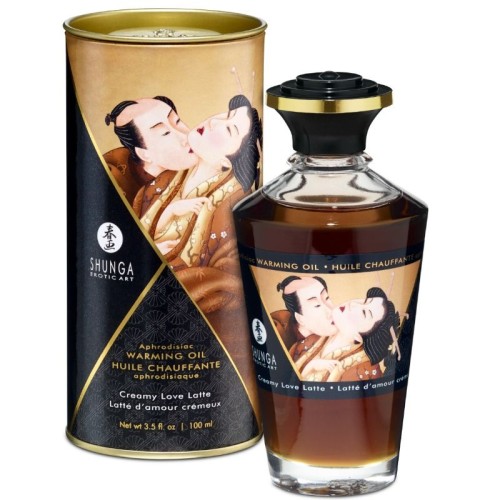 Shunga Warming Massage Oil for Sensual Moments