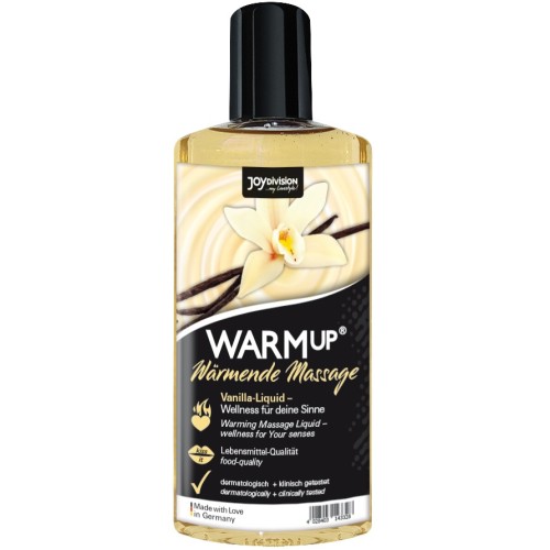 Warmup Vanilla Massage Oil 150ml - Sensual Heating Experience
