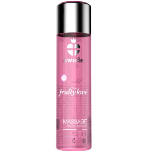 Fruity Love Heating Oil Strawberries Champagne 120ml for Sensual Massages
