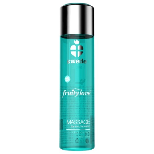 Fruity Love Warming Massage Oil Black Currant Lime 120 ml
