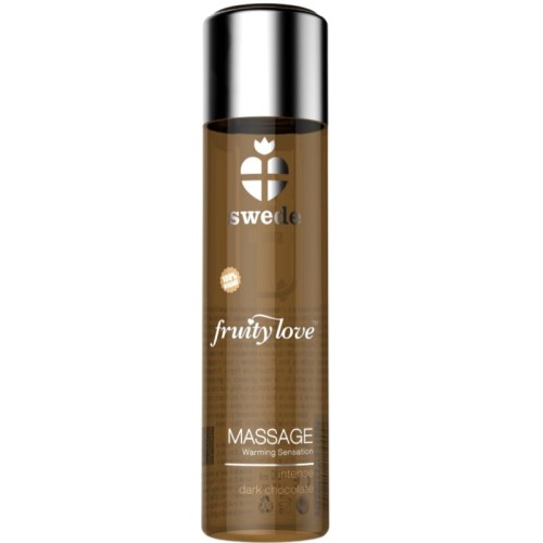Fruity Love Heat Effect Massage Oil Dark Chocolate 120ml