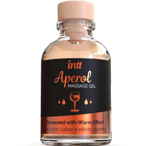 Aperol Flavored Massage Gel Warm Effect