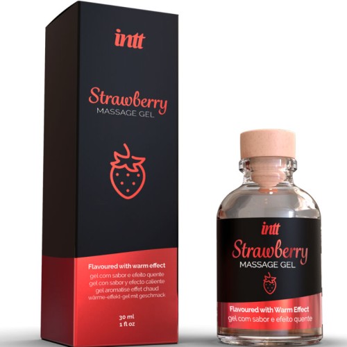 Strawberry Heat Massage Gel 30ml