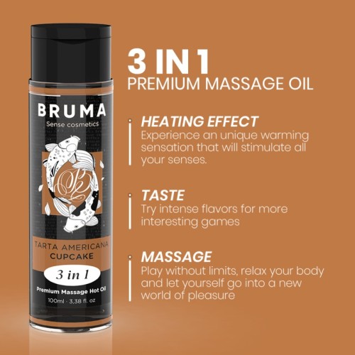 Premium Warming Massage Oil American Pie Flavor
