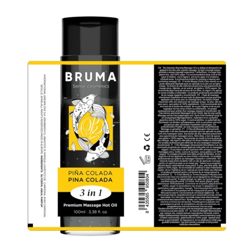 Premium Heat Effect Massage Oil Pineapple Colada | 100 ml