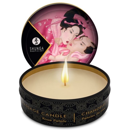 Shunga Mini Caress Massage Candles Display Set