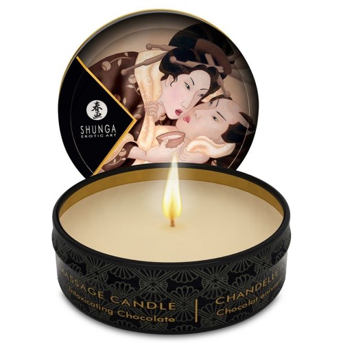 Shunga Mini Caress Massage Candles Display Set