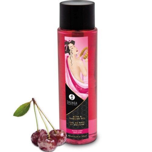 Shunga Cherry Bath & Shower Gel | Sensual Cleansing