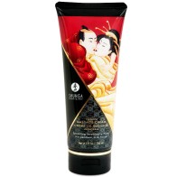 Shunga Strawberry and Champagne Massage Cream - Sensual Experience