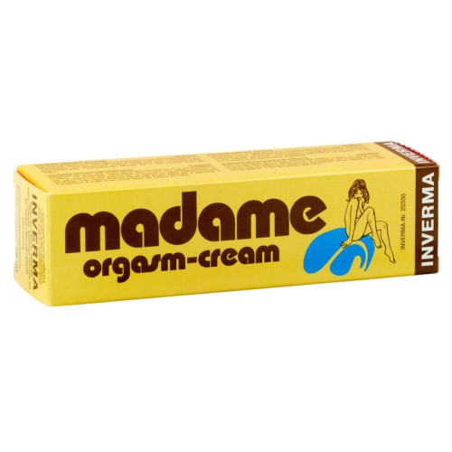 Madame Orgasmic Cream for Enhanced Pleasure